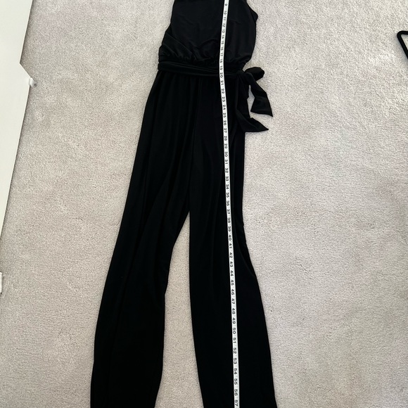 Nine West Belted Jersey Jumpsuit - size 4 - Picture 4 of 7